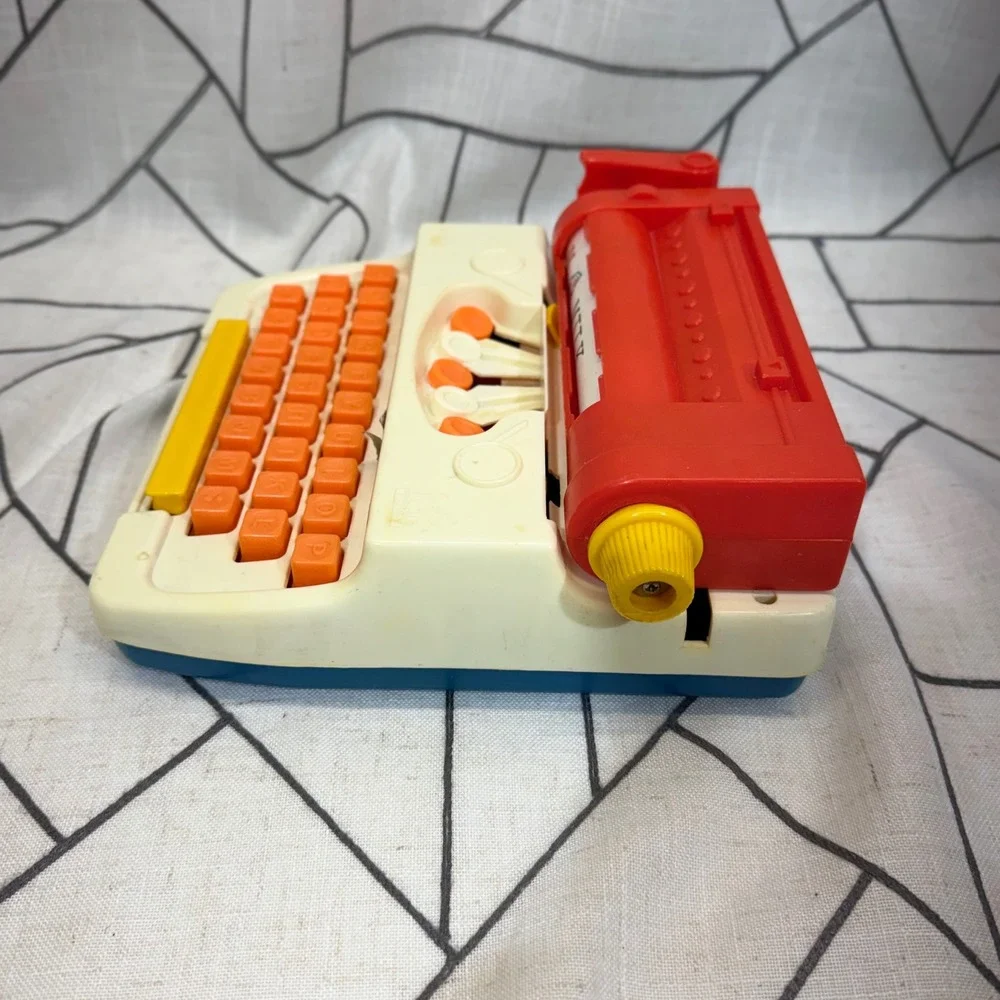 Tomy Tutor Typer Multi-Color Vintage 1977 Educational Preschool Toy‎ Typewriter